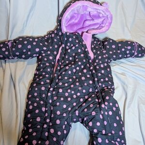 Brand new never Worn - Polka Dot Kids One Piece Snowsuit